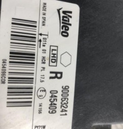 Optique avant principal droit (feux)(phare) CITROEN C4 CACTUS Photo n°3