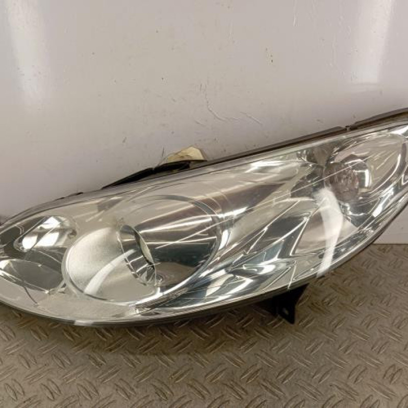 Optique avant principal gauche (feux)(phare) PEUGEOT 407