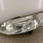 Optique avant principal gauche (feux)(phare) PEUGEOT 407