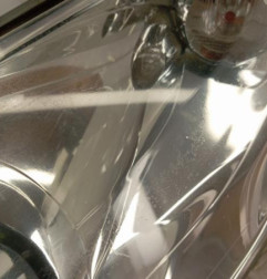 Optique avant principal gauche (feux)(phare) PEUGEOT 407 Photo n°3