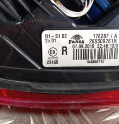 Feu arriere principal droit (feux) RENAULT CLIO 5 Photo n°3