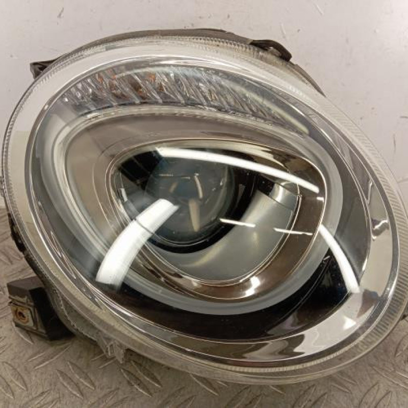 Optique avant principal droit (feux)(phare) FIAT 500 2