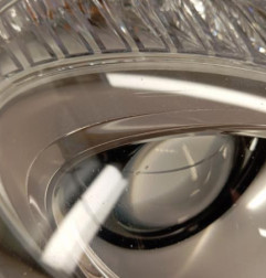 Optique avant principal droit (feux)(phare) FIAT 500 2