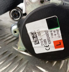 Ceinture avant gauche RENAULT CLIO 5 Photo n°3