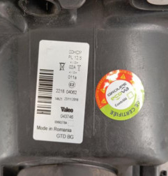 Optique avant principal gauche (feux)(phare) RENAULT CLIO 3 Photo n°6